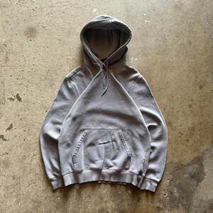 Vintage Y2K H&M Baggy Oversized Ash Grey Hoodie, Relaxed Fit, Size XS